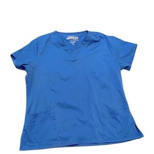 Mini Marilyn by Medichic Royal Blue Scrub Top size 2X